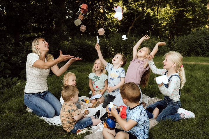 Vlinderwerf buitenspelen